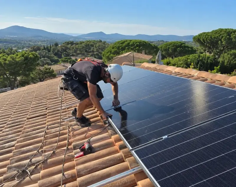 Installateur panneaux solaires Eyragues — pose photovoltaïque sur toiture