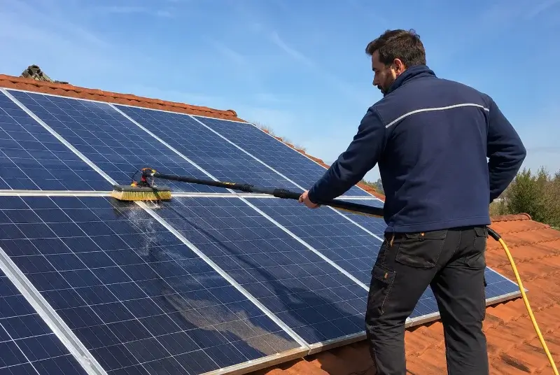 Nettoyage et entretien de panneaux solaires à Eyragues