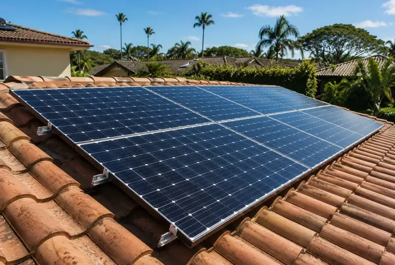 Installation de panneaux solaires à Eyragues