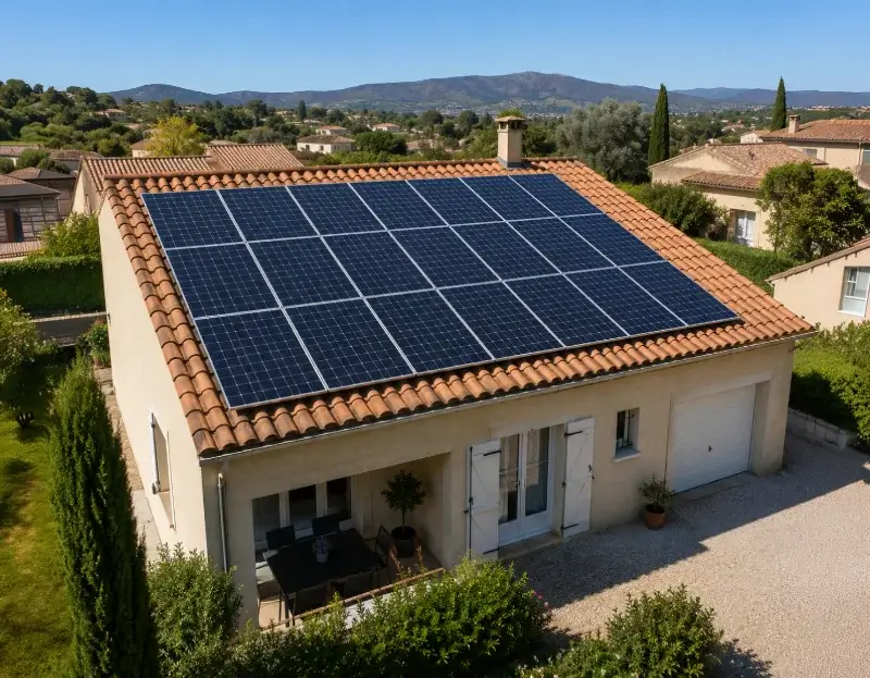Prime à l'autoconsommation panneaux solaires Eyragues — aide financière de l'État